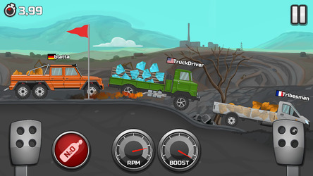 Truck Racing - Offroad hill climbing Screenshot 4
