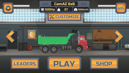 Truck Racing - Offroad hill climbing Screenshot 5