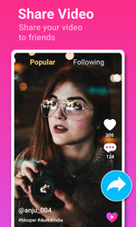 Like Karo : Short Video App for India, Like Video Скриншот 3