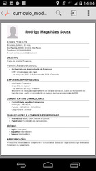 Curriculum vitae,resume Screenshot 2