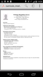 Curriculum vitae,resume Screenshot 3