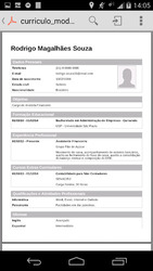 Curriculum vitae,resume Screenshot 4