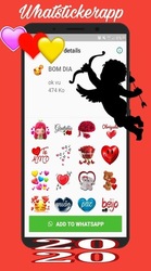 Figurinhas memes Apaixonados  WAStickerApps Скриншот 4