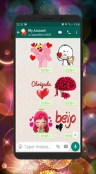 Figurinhas memes Apaixonados  WAStickerApps Скриншот 5