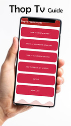 Thop LIVE Pro - Guide for Thoptv & live cricket tv Screenshot 3