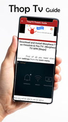 Thop LIVE Pro - Guide for Thoptv & live cricket tv Screenshot 4