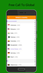 Call Global - Free International Phone Calling App Скриншот 1