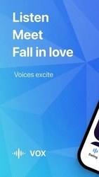 Vox - voice dating Screenshot 2