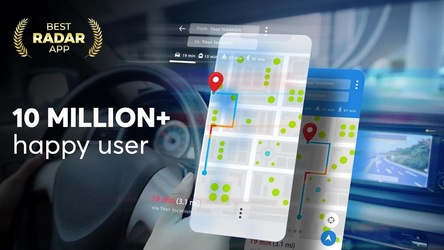 Карты все в одном: навигация, радары, скоростные к Скриншот 1