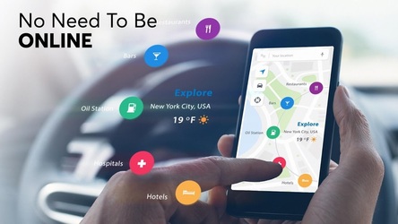 Карты все в одном: навигация, радары, скоростные к Скриншот 5