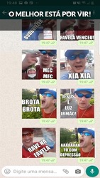Figurinhas Memes Atualizadas 2020 Stickers do BR Скриншот 7