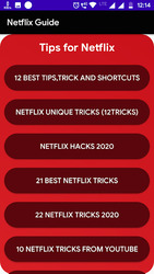 NetFlix Guide 2020 - Streaming Movies and Series Скриншот 4