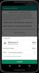 Rewards to Bitcoin Screenshot 2