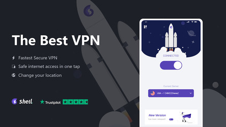 ShellVPN Free VPN Proxy & Secure VPN Screenshot 1