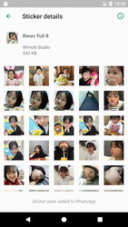 Sticker Wa Kwon Yuli Lucu for WAStickerApps Скриншот 3
