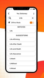 U-Dictionary Offline - English Hindi Dictionary Screenshot 2