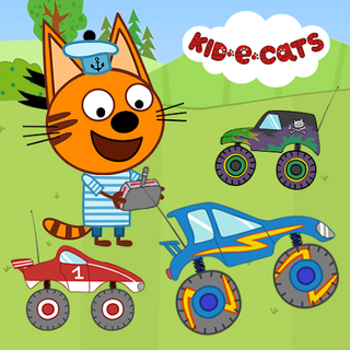 Kid-E-Cats: Kids racing. Monster Truck Icon
