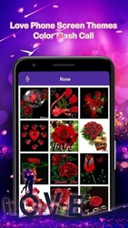 Love Phone Screen Themes - Color Flash Call Скриншот 4