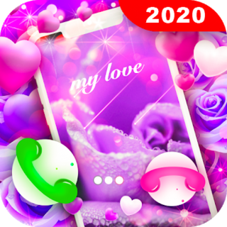 Love Phone Screen Themes - Color Flash Call Иконка