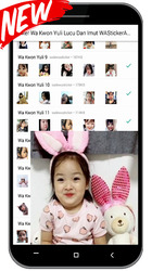 Stiker Wa Kwon Yuli Lucu Dan Imut WAStickerApps Скриншот 2