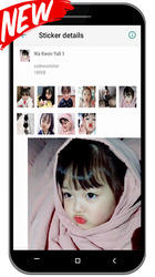 Stiker Wa Kwon Yuli Lucu Dan Imut WAStickerApps Скриншот 3