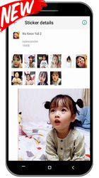 Stiker Wa Kwon Yuli Lucu Dan Imut WAStickerApps Скриншот 4