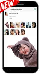 Stiker Wa Kwon Yuli Lucu Dan Imut WAStickerApps Скриншот 7