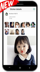 Stiker Wa Kwon Yuli Lucu Dan Imut WAStickerApps Скриншот 8