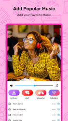 VidMaker - Photo video maker with music Скриншот 3