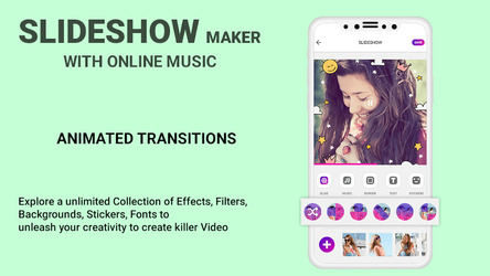VidMaker - Photo video maker with music Скриншот 8