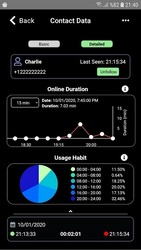 WhatStat : WhatsApp Online Tracker Screenshot 1