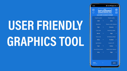 Battlegrounds Advanced Graphics Tool [NO BAN] Screenshot 1