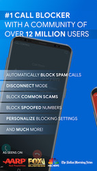 Call Blocker - Blacklist App Скриншот 1