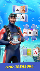 Solitaire Cruise карты солитер Скриншот 1