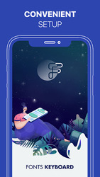 Fonts-Keyboard Screenshot 1