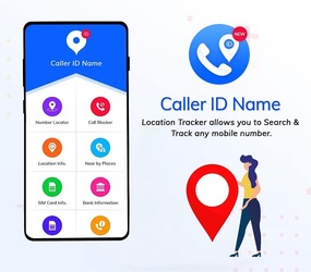 Caller ID Name and Number Location Tracker Скриншот 1