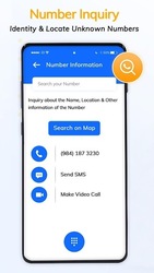 Caller ID Name and Number Location Tracker Скриншот 4