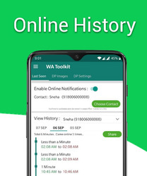 WA Toolkit - Онлайн / офлайн уведомления, DP Sync Скриншот 2