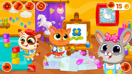 Bubbu School (котик бубу) Скриншот 4