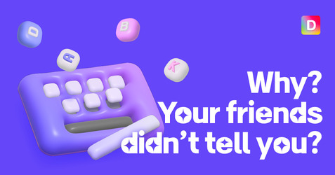 Дизайн клавиатуры -тема&шрифт Скриншот 1