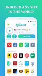 Secure VPN Proxy, Free VPN Browser- Lightspeed VPN Screenshot 2