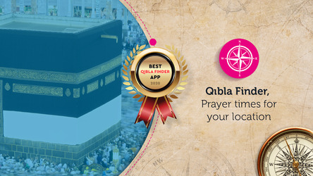 Поиск киблы, время молитв, азан, счетчик тасбих Скриншот 1