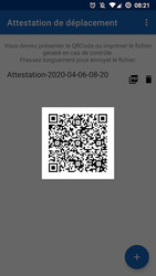 Attestation de déplacement Скриншот 3