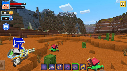 Fire Craft: 3D Pixel World Screenshot 3