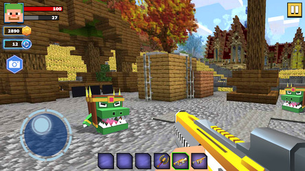 Fire Craft: 3D Pixel World Screenshot 6