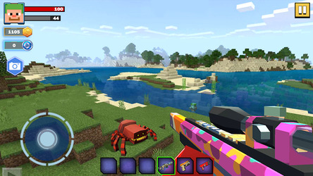 Fire Craft: 3D Pixel World Screenshot 7