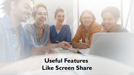 Облачная встреча, удаленная работа, видеоконференц Скриншот 4