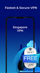 Singapore VPN - Free, Fast & Secure VPN Proxy Скриншот 1