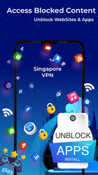 Singapore VPN - Free, Fast & Secure VPN Proxy Скриншот 8