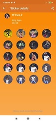 Free FF Stickers Packs - WAStickersApp Скриншот 7